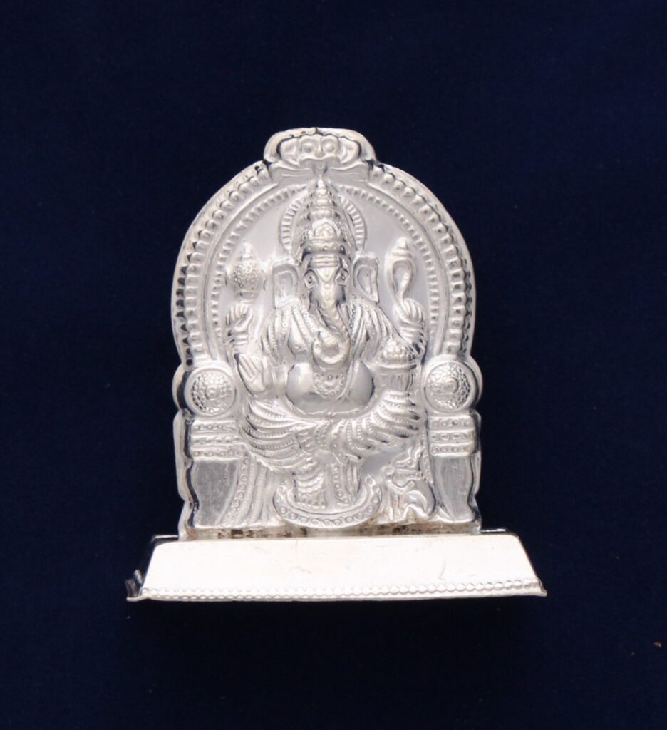 SilverHub 92.5 Silver Ganesh Idol – Silver Hub
